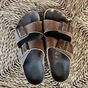 Arizona Birkenstocks Oiled Leather
